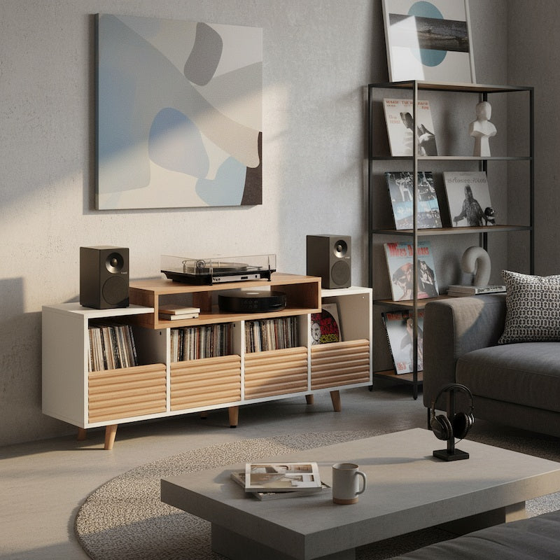 NorStone Oslo 1600 – Grote platenkast voor 320 LP's
