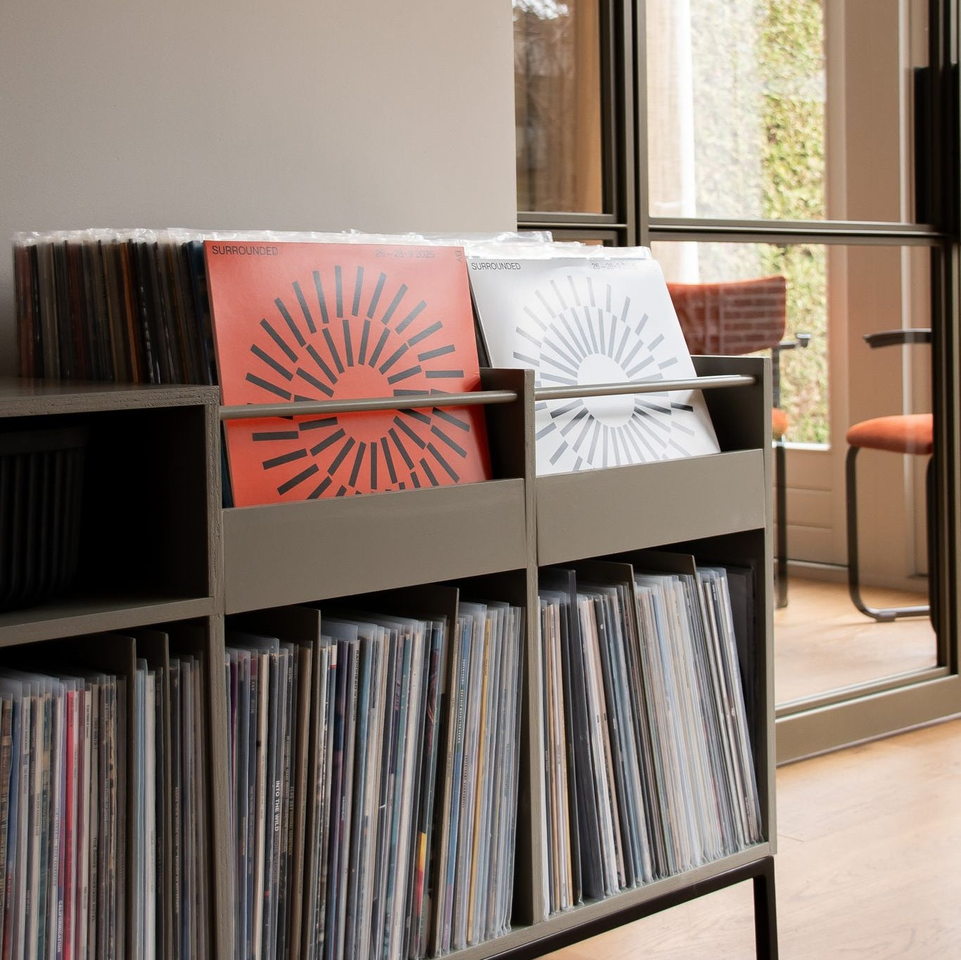 Custom cutting plan for a DIY record cabinet
