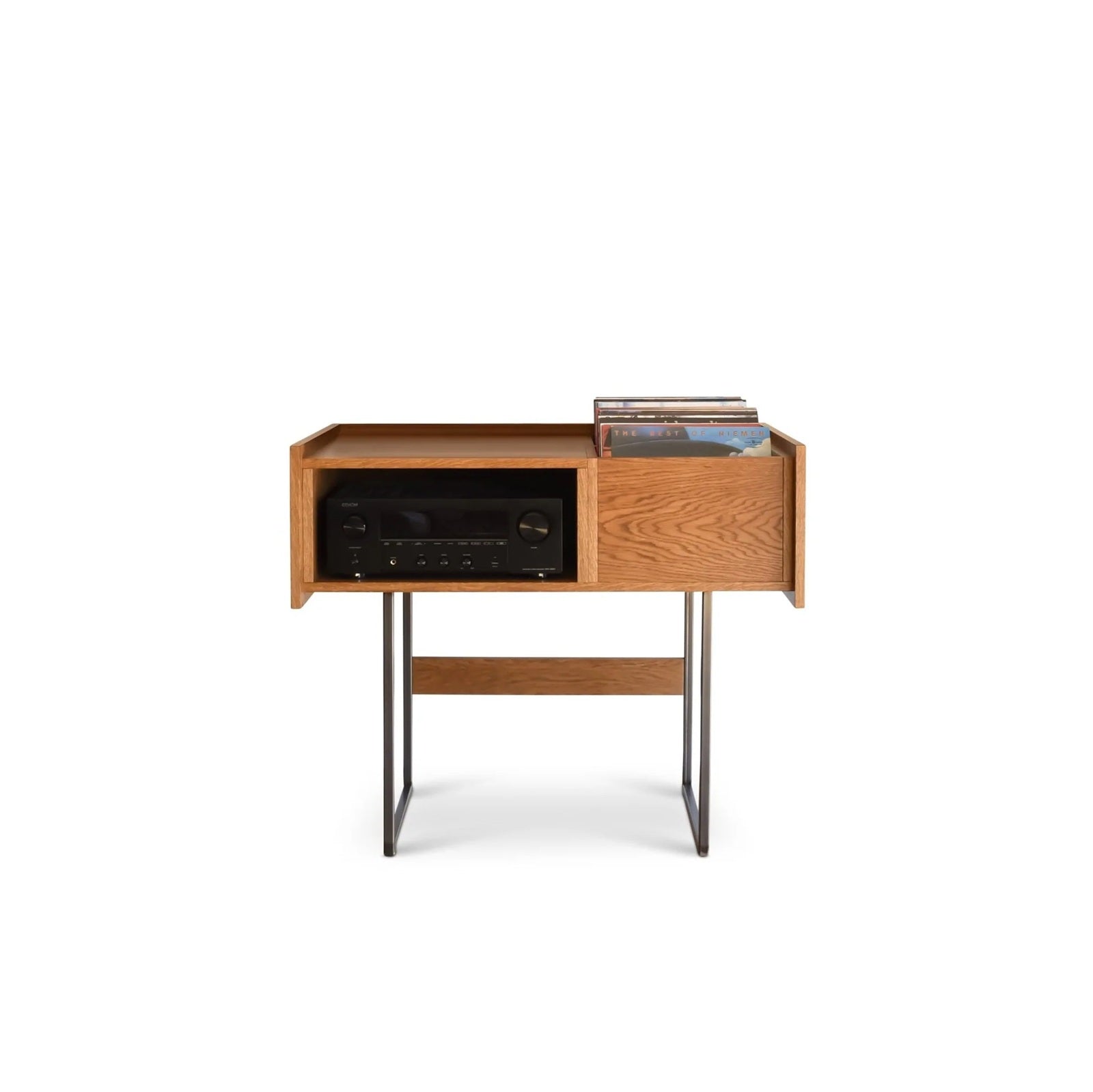 PLAY record cabinet – solid wood LP storage