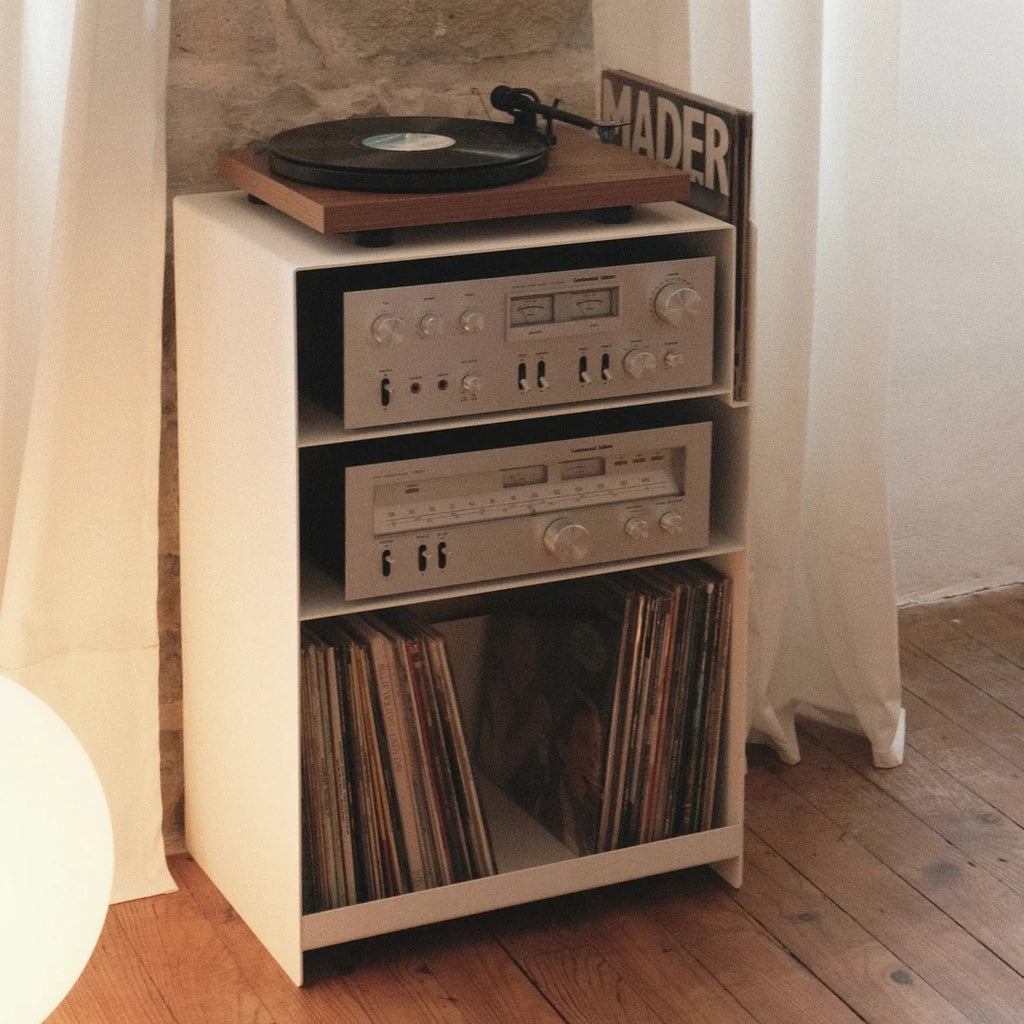 LOIA La Console Acier - Platenkast