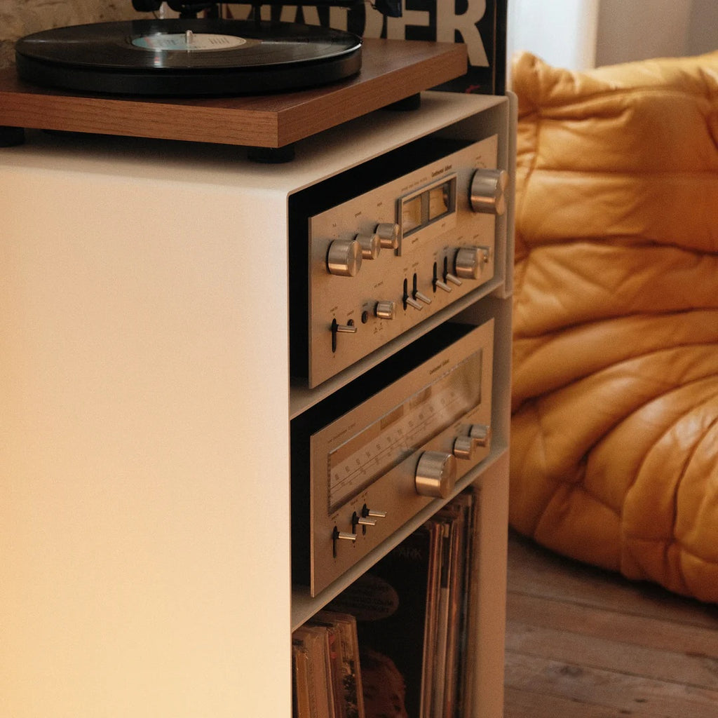 LOIA La Console Acier - Platenkast
