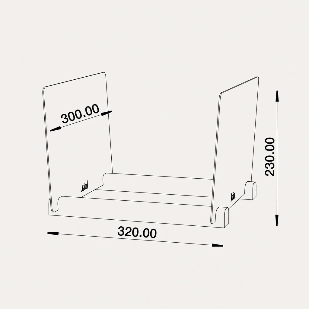 LOIA Vinyl Storage - Black