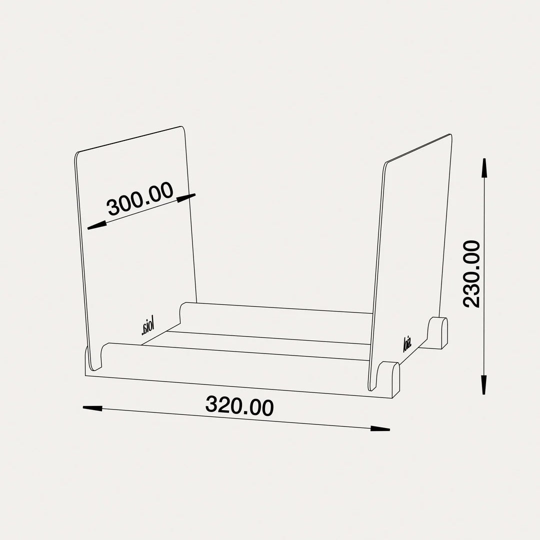 LOIA Vinyl Storage - Black