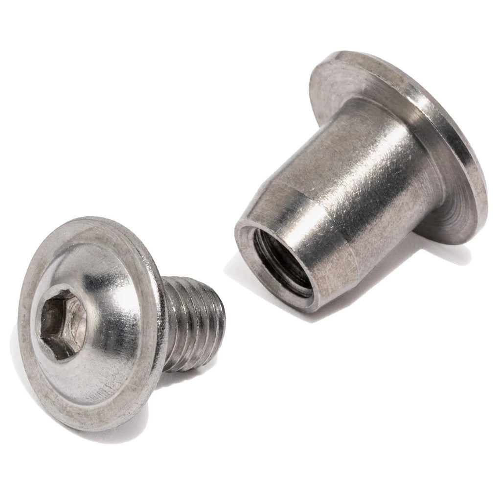 KIUBIQ Stainless Steel Connectors for Vinyl Storage Boxes